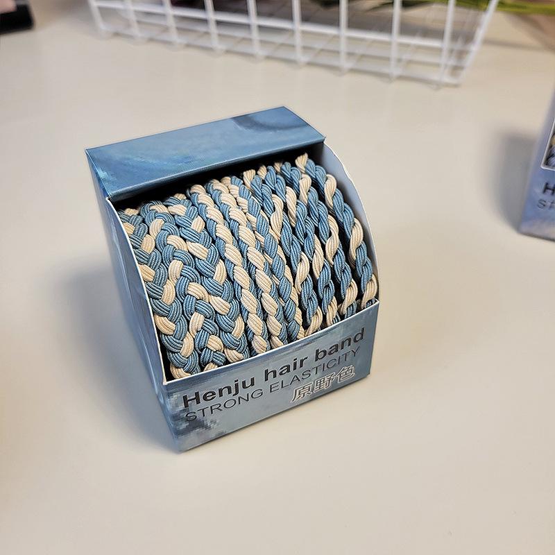 Высокоэластичные женские толстые бесшовные резинки для волос - прочный корейский стиль