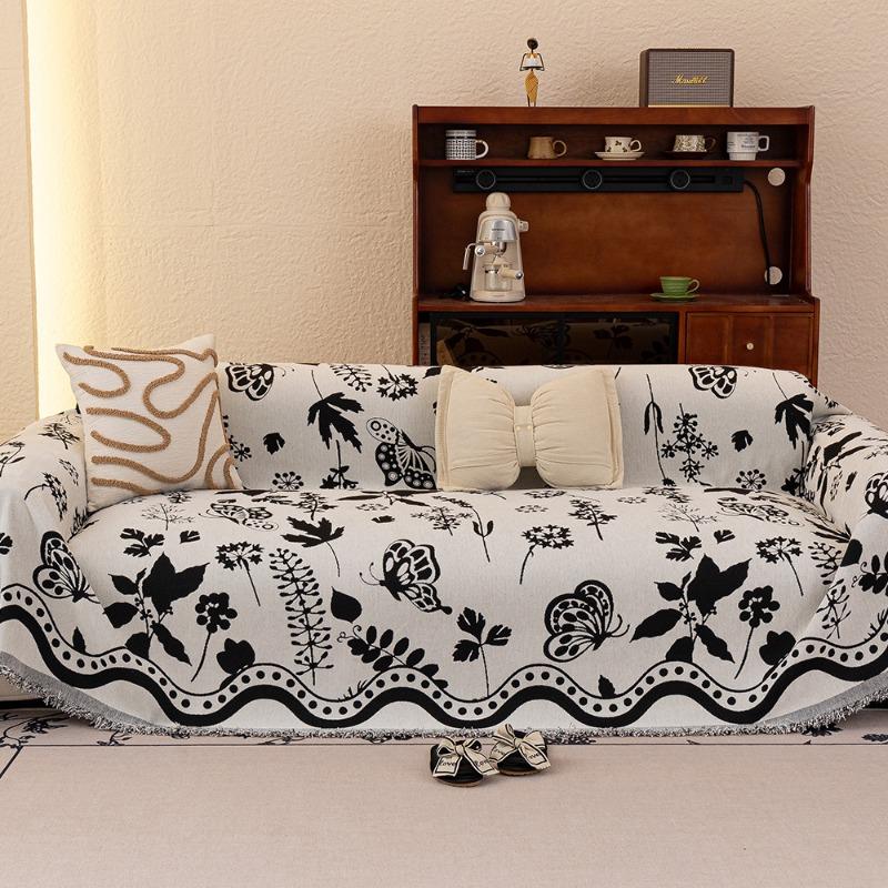 Ретро легкая роскошь диванное полотенце популярное простое новое диванная подушка диванный плед цельный полный чехол для дивана