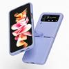 Чехол-держатель из жидкого силикона для Samsung Galaxy Z Flip 3 4 5G Flip4 Flip3 Flip2 Flip1 Складной модный чехол с полной защитой