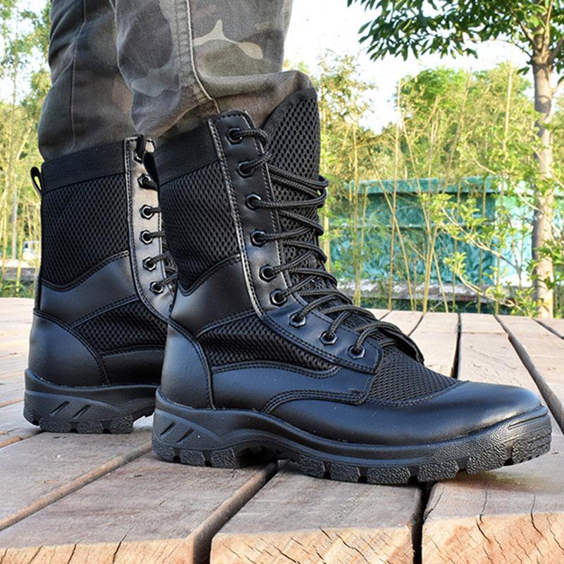 Зимние мужские ботинки Combat Man Shoes Outdoor Sport Climb Mountains Cross Country Мужские кроссовки Fashion Male High Boot