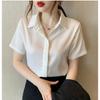 Женская летняя новая рубашка с короткими рукавами