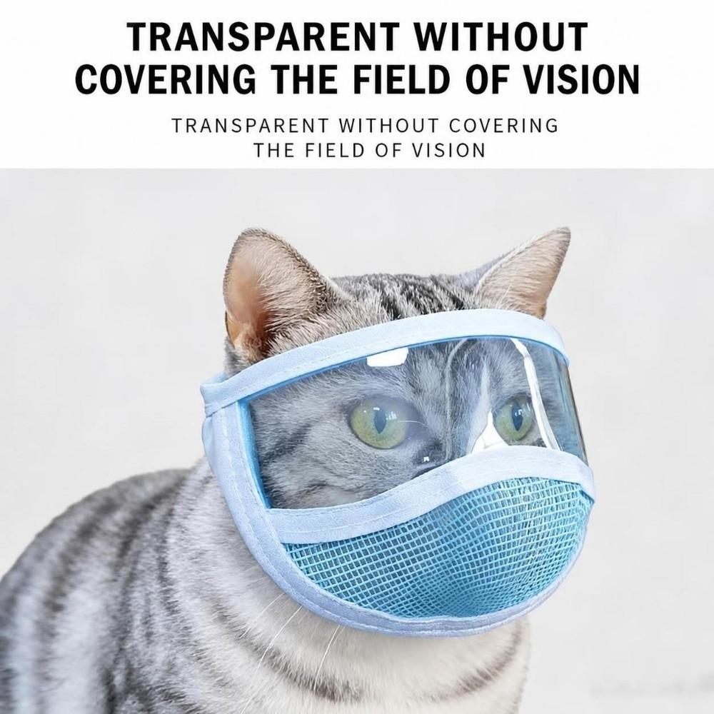 Breathable Cat Mouth Cover Portable Safety Protective Cover Muzzles Mask Nail Trimming
