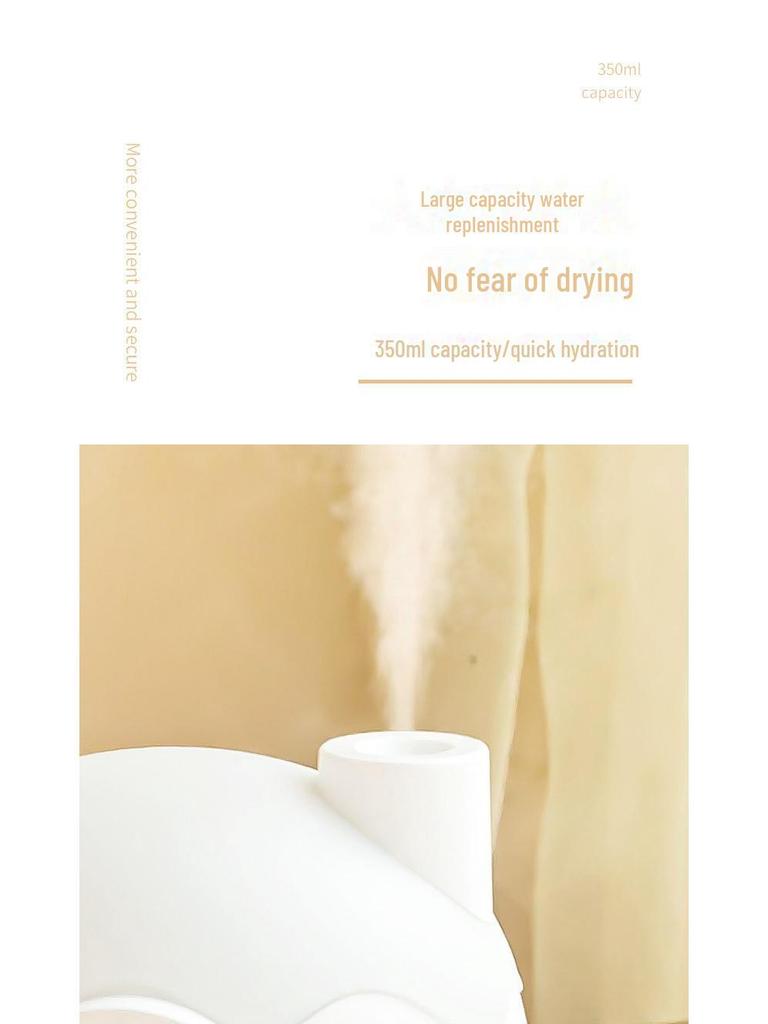 Портативный USB увлажнитель воздуха в виде снежного домика и ночник - Милый мини настольный распылитель воздуха