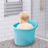Baby Bath Bucket Tub Portable Sit and Soak Infant Bathtub for Kids Ages