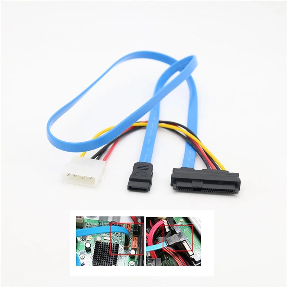 AS Adapter Cable SAS To SATA 29 Pin Famale 4 Pin Male Cable Connector Adapter Converter For Hard Disk Drive Power Cable Adapter