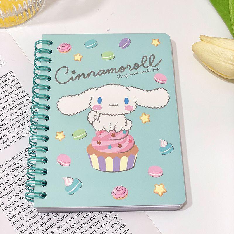 Cute Kuromi A6 Date Book Notebook Sanrio Design With Spiral Bound Lined Sheets