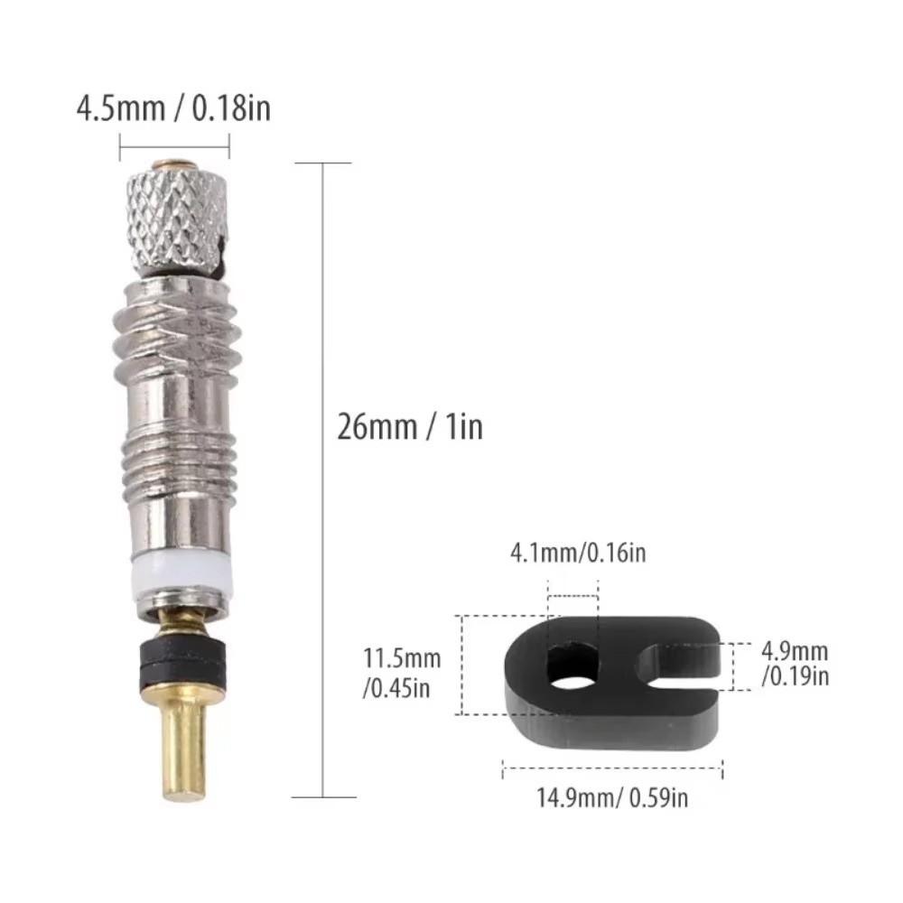 11Pcs Durable Bicycle Valve Core Remover Brass Valve Core Tool New Bike Valve Remover Tool MTB Bike
