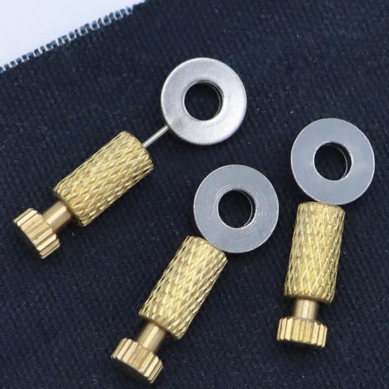 6 шт. Игла для позиционирования искусственной кожи, прочная металлическая игла для кожевенного ремесла, фиксирующая булавка для шитья искусственной кожи