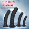 Silicone Dildo Anal Butt Plug with Sucker Prostate Massage Vagina G Spot Stimulation Masturbation Adult Sex Toys for Women Men