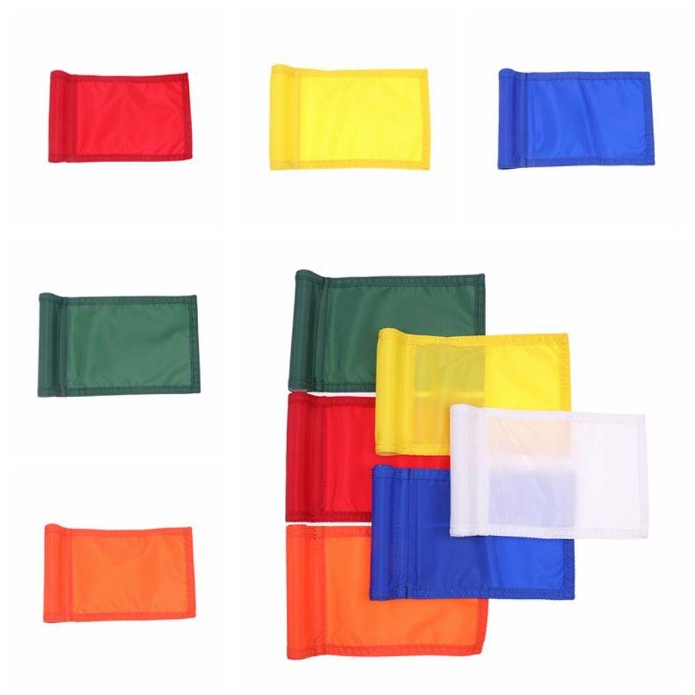 Steel Pole Golf Putting Green Flags Golf Training Putting Green Flagstick For Golfer