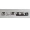 Chrome GLE63s Letters Trunk Emblems Badge Badges for GLE63 S AMG