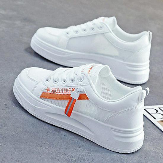 2023 Summer New Style Women's White Sneakers, Korean Version Casual Sports Shoes