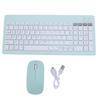 Wireless Keyboard and Mouse Set 4 Channels Double Modes Rechargeable Bluetooth Keyboard Mouse Set