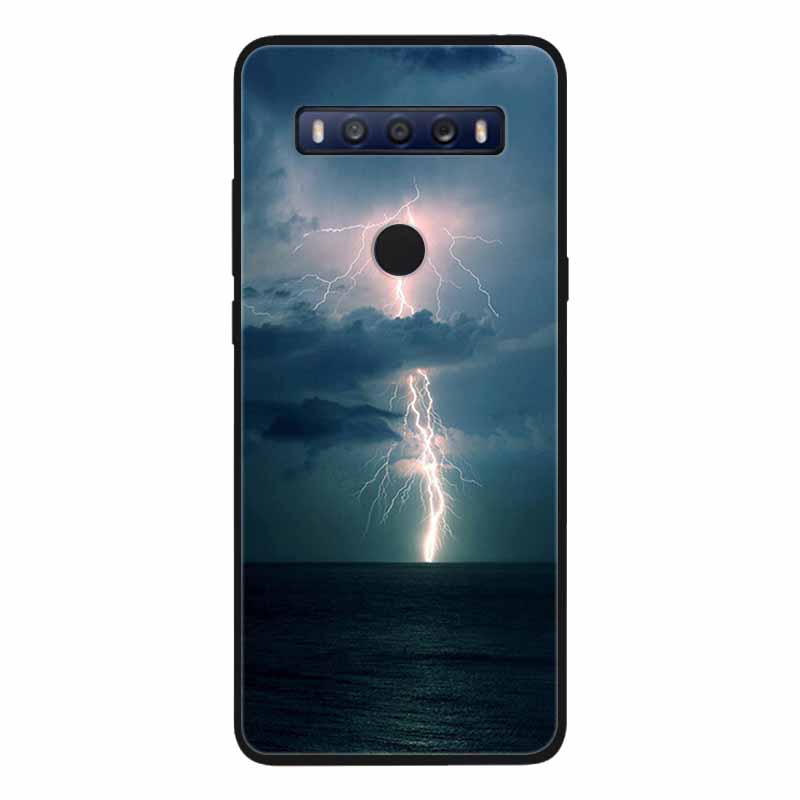 Для чехла TCL 10 SE Мягкий Силиконовый Крутой Модный Чехол Для TCL 10SE T766U T766H Задняя Крышка TCL10SE TPU Защитный Чехол Для Телефона Fundas
