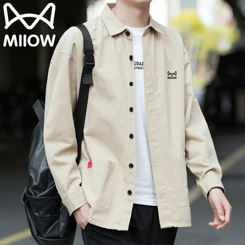 Mao Ren Men's Casual Long-Sleeve Shirt