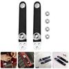 2Pcs PU Leather Accordion Bellows Buckle Double Layer Buckle Bass Accordions  Bass Accordions