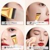 Docolor Docolor Популярная кисть для макияжа, косметическая кисть для тональной основы для жидких средств, мягкое волокно, легко переносимый инструмент для макияжа, кисть, кисть, плоская, ультратонкая,