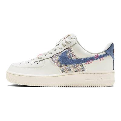 Air Force 1 Low 07 LX Denim Bouclé Женские кроссовки White Sail Blue-Whisper FJ7740-141