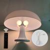 Italian Mushroom Table Lamp - Nordic Minimalist Decorative Night Light for Study & Bedroom