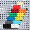 100 ШТУК Размер 2x4 Пластина с точками 3020 MOC Собираемые Частицы DIY Строительные Блоки 2*4 Фигурки Кирпичики Образовательная Креативная Игрушка для Ребенка