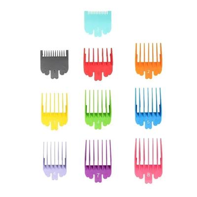 10 шт. универсальная машинка для стрижки волос ограничитель расчески направляющие ограничитель расчески триммер защитные насадки профессиональные парикмахерские инструменты