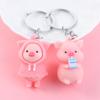 Сумка-подвеска мультяшная кукла мультяшная свинья плащ свинья брелок молочная свинья брелок свинья кулон цепочки для ключей