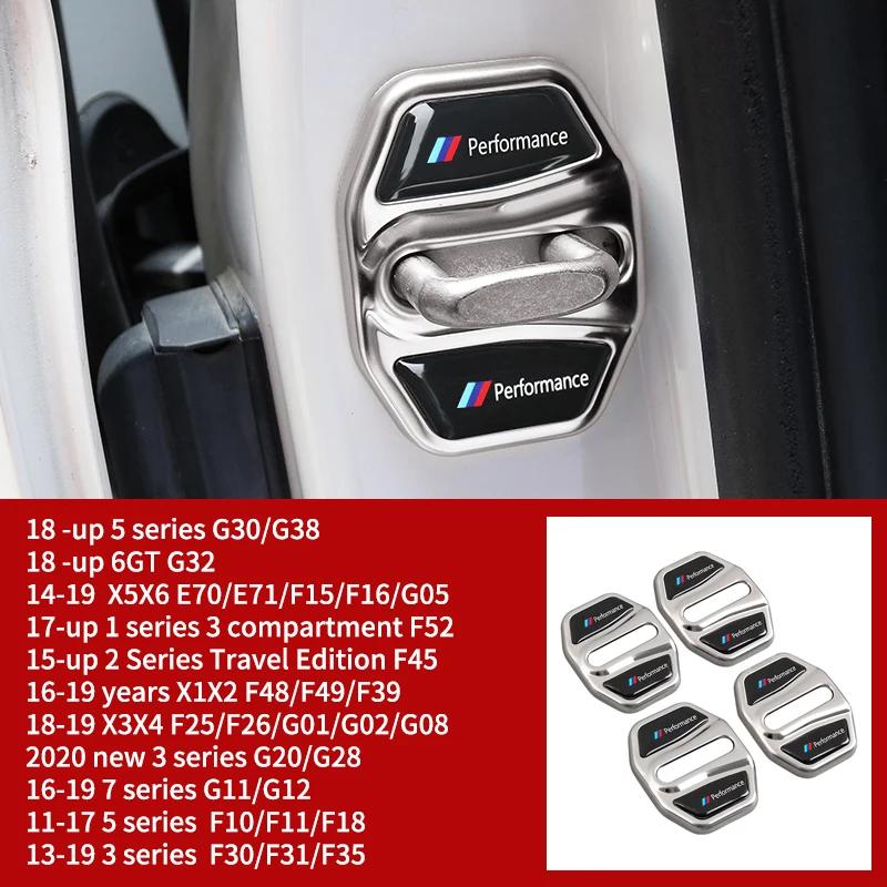 2025 Hot Car Door Lock Cover Anti-Rust Door Case Sticker Tools Accessories For BMW 1 3 5 Series X1 X4 X5 X7 G20 G38 F20 F39 F48