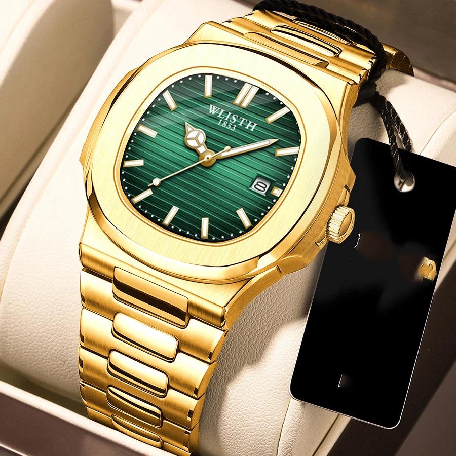 Men's watch Top Brand Men's Watch Quartz Watch Mechanical Wind Men's Watch Luminous Waterproof Calendar Watch Steel Band Business Watch Men