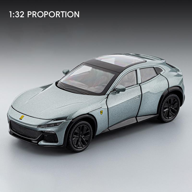 1/32 Volkswagen Purosangue Внедорожник Литой Модель Автомобиля Игрушка Металлическая Литая Машинка Звук и Свет Игрушки Машинки для Детей Транспортное Средство