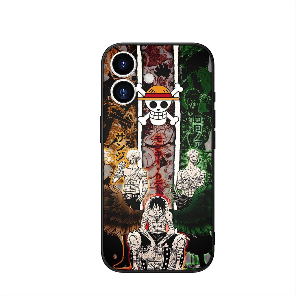 Luffy ONE Sanji PIECES Roronoa Zoro Phone Case for Samsung Galaxy S25 S23 S22 S24 FE Ultra Plus A56 A05 A06 A15 A16 A57 S7 Edge