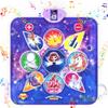 EagleStone Toy Dance Mat Game Electronic Piano Mat 4 Modes Automatic Scoring LED Music Play Mat Volume Adjustment Flexible Material Anti-Slip