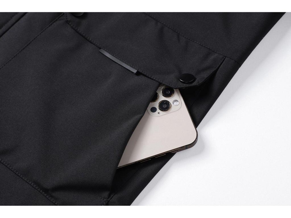 Мужская повседневная куртка с капюшоном для активного отдыха - пальто осень/зима