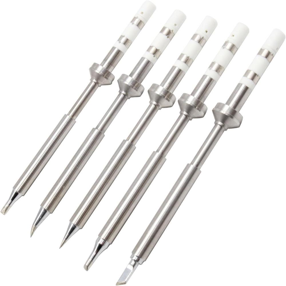 Набор жал для паяльника TS100/TS101/T85: Модели K/KU/I/D24/ILS/B2/BC2/BC3/C4/C1/JL02 для Pinecil, Быстрый нагрев и Простая установка