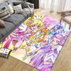 Pretty Cure Main Characters Area Rug, Pretty Cure Fan Soft Carpet, Perfect Gift.chl
