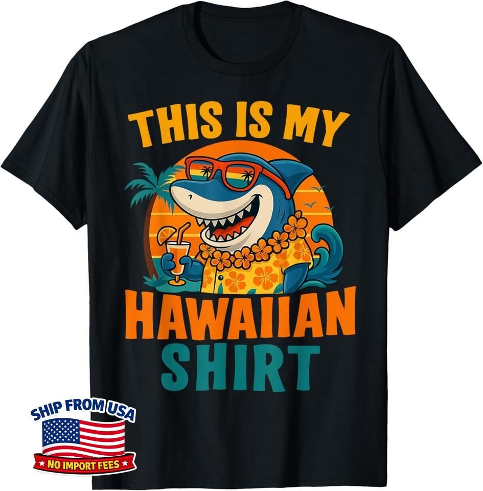 This Is My Hawaiian Tropical Luau Costume Party Hawaii Gift Unisex T-Shirt