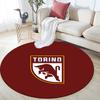 Torino Football Club2,Round Area Rug,Carpet Rug for Living Room Bedroom Sofa Playroom Decor,Non-slip Floor Mat