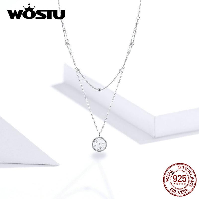 Женская серебряная цепочка с подвеской