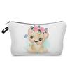 Женская косметичка с животным принтом для туалетных принадлежностей, органайзер для путешествий, 6763