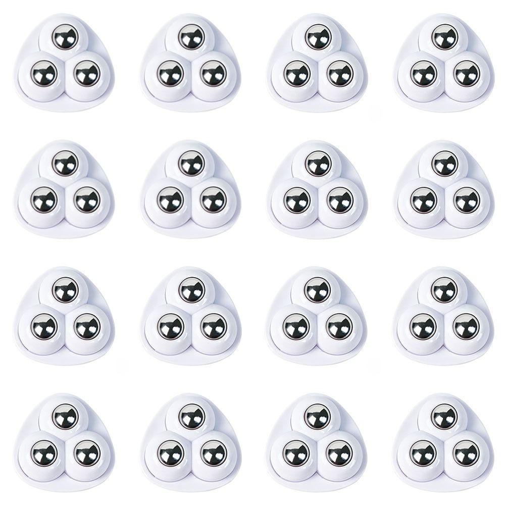 Мини-колесики на клейкой основе, колесо с вращением на 360°, липкий поворотный ролик, универсальное самоклеящееся колесо