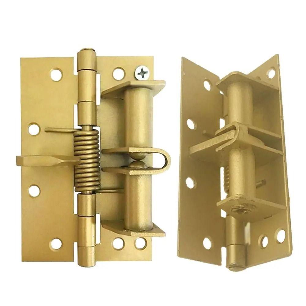 Right Angle Door Closer Self-Closing Invisible Door Spring Hinge Wooden Door