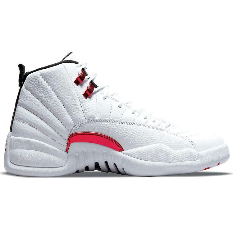Мужские кроссовки Air Jordan 12 Retro Twist Белый Университет-Красный Черный CT8013-106