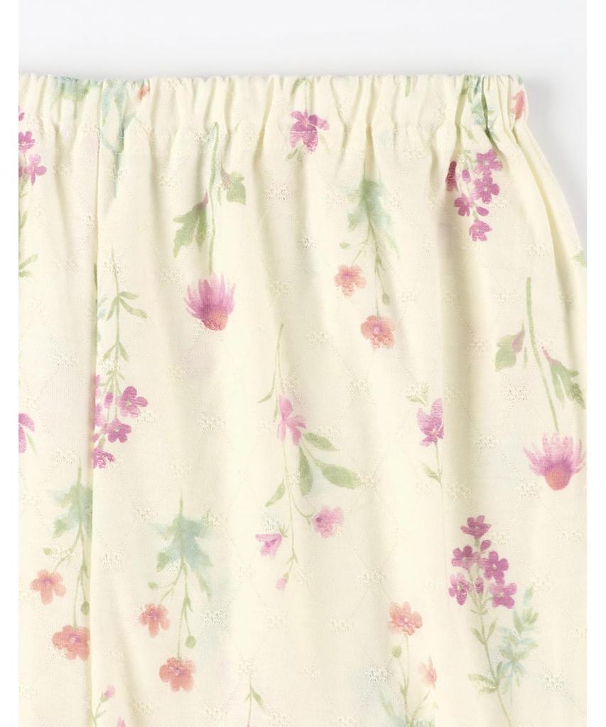 Длинный длинный жаккардовый трикотаж из хлопка, CR [Wing/Wacoal] Пижама, рукава, брюки, (основной корпус), материал, EP8073, женский,