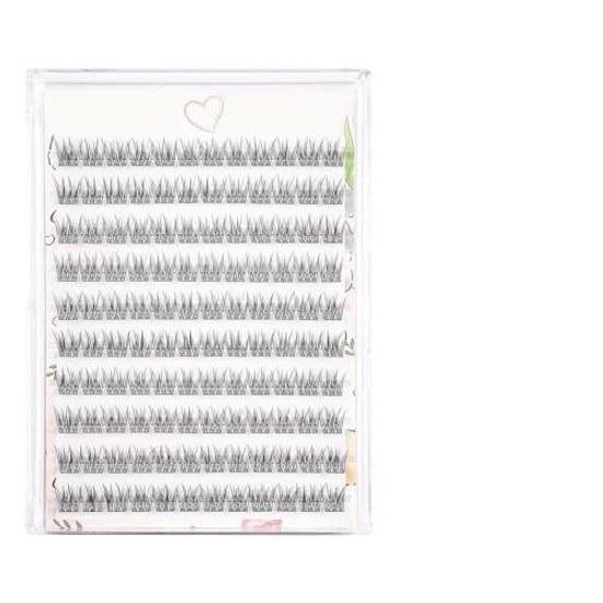 False eyelashes 10 pairs partial no glue needed three-dimensional finish natural appearance lightweight comfortable design long-lasting type easy hold