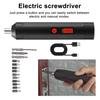 Cordless Electric Screwdriver Set Rechargeable Mini Power Screwdriver with Function Switch 12 Bits DIY Enthusiast Tool