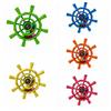 Bite Resistant Interactive Spinning Wheel Rudder Shaped Parrots Rotating Toys  Entertainment