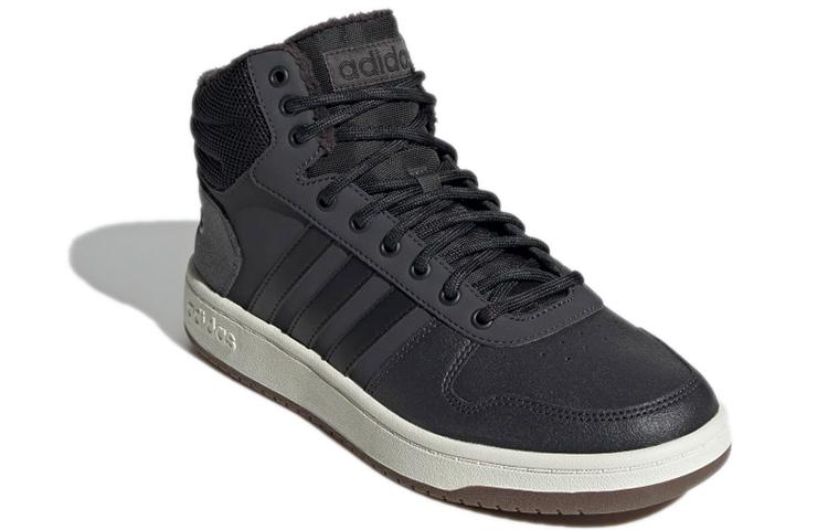 Кроссовки Hoops 2.0 Adidas Neo Mid 'Carbon Gum' GZ7959