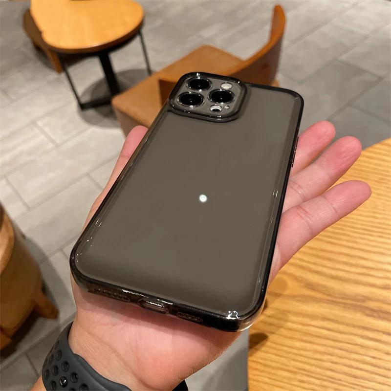 Light Transparent Shockproof Silicone TPU Phone Case For Samsung Galaxy S20 S21 S22 S23 S24 Plus Ultra Clear Soft Cover