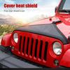 1 шт., брезентовый защитный чехол для капота двигателя автомобиля, бюстгальтер для Jeep Wrangler TJ 1997-2006, автомобильные аксессуары для защиты двигателя