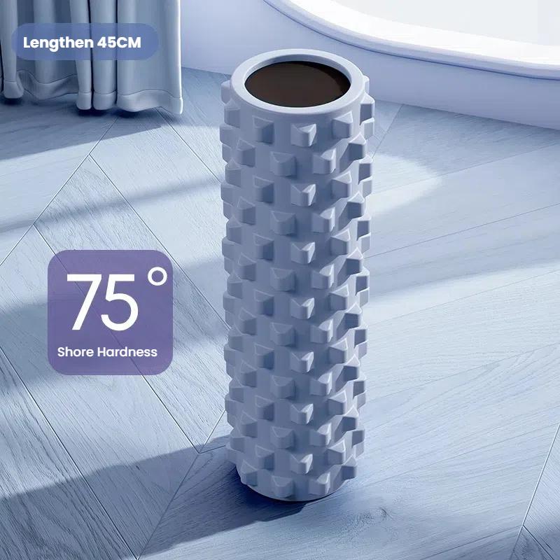 Ролик для йоги, пеноролик для фитнеса, пилатеса, упражнений, массажный блок для мышц, мягкий ролик из ЭВА для расслабления спины и ног, похудения