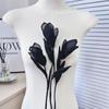 Organza Solid Color Clothing Accessories Flower Shape Clothing Accessories